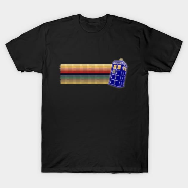 13 Trail Tardis T-Shirt by EnchantedTikiTees